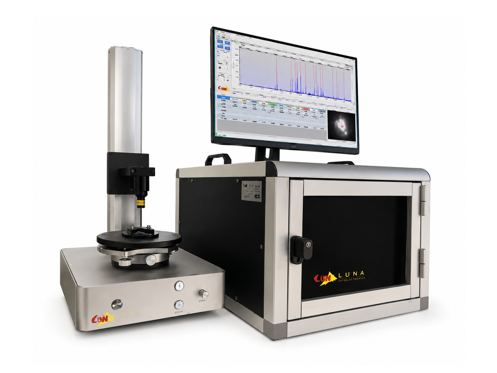 Non-contact optical thickness gauge