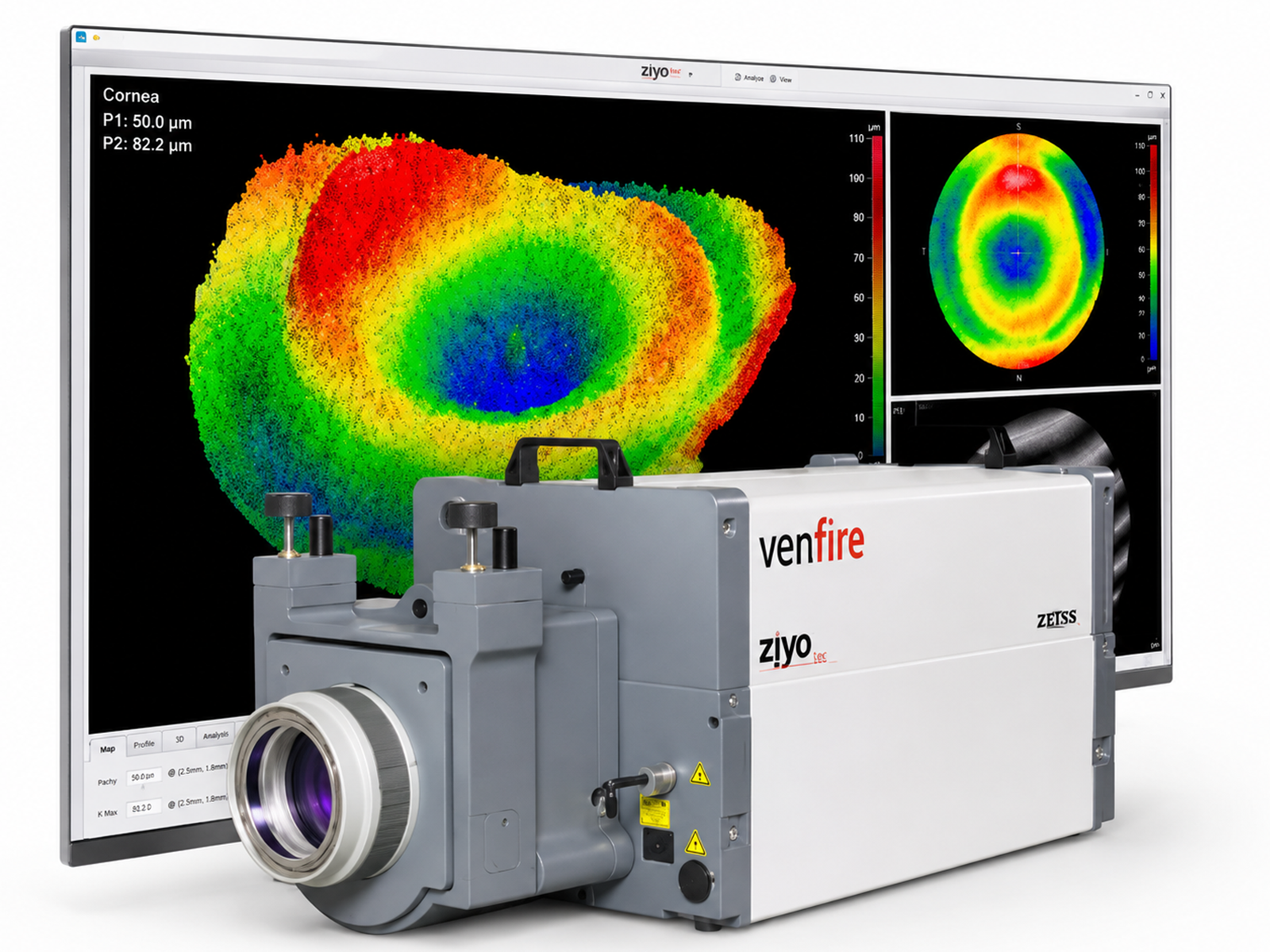 Horizontal Zygo laser interferometer
