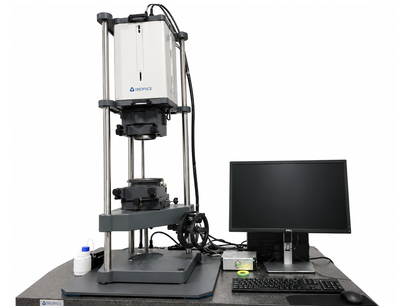 Vertical Zygo laser interferometer